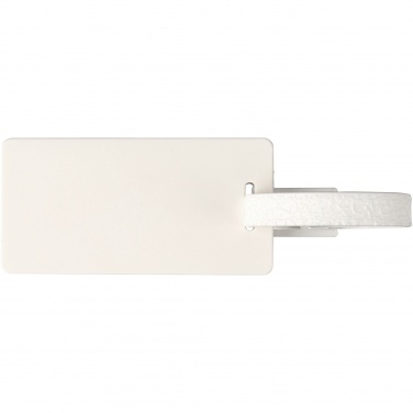 Logo trade promotional products picture of: River recycled window luggage tag