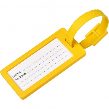 Logo trade promotional gifts image of: River recycled window luggage tag