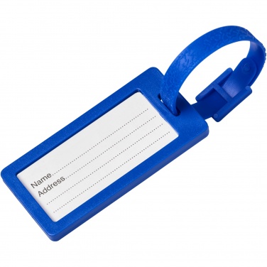 Logotrade promotional merchandise image of: River recycled window luggage tag