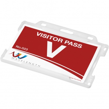 Logotrade business gift image of: Vega recycled plastic card holder