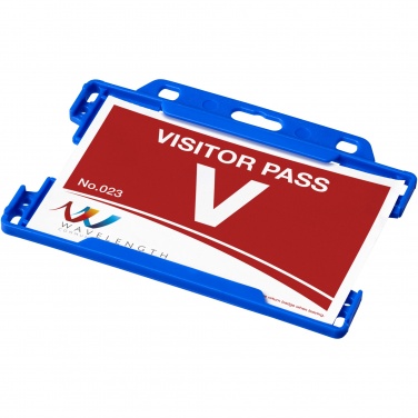 Logo trade promotional giveaways picture of: Vega recycled plastic card holder