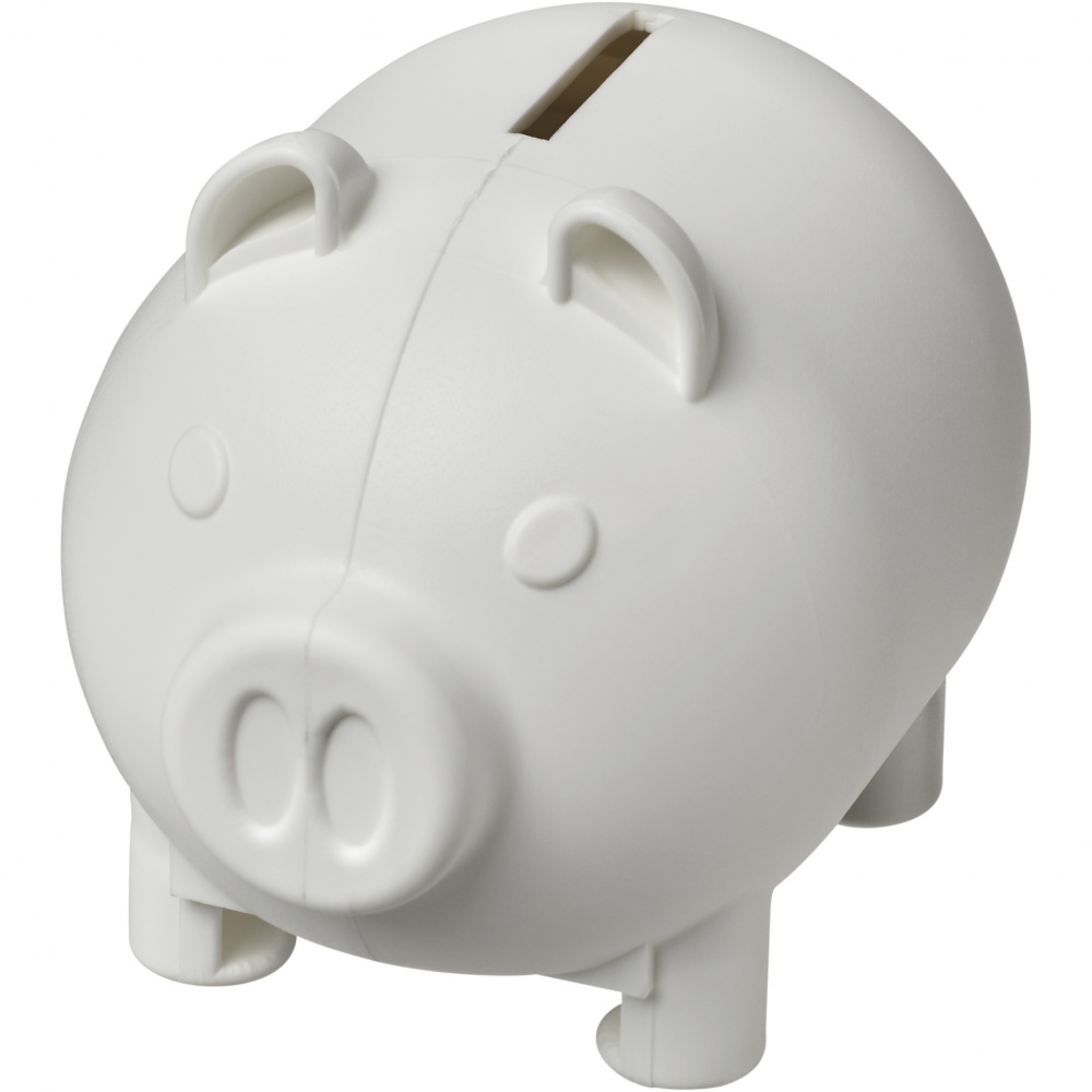 Logotrade promotional giveaway picture of: Oink recycled plastic piggy bank