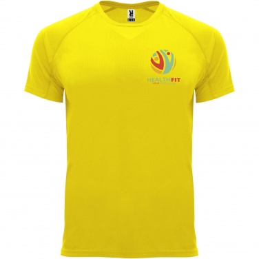 Logo trade promotional items image of: Bahrain short sleeve men's sports t-shirt