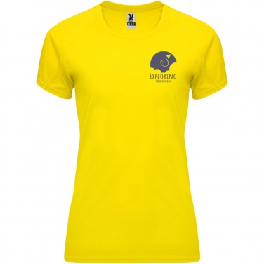 Logo trade business gift photo of: Bahrain short sleeve women's sports t-shirt