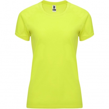 Logo trade promotional gifts image of: Bahrain short sleeve women's sports t-shirt