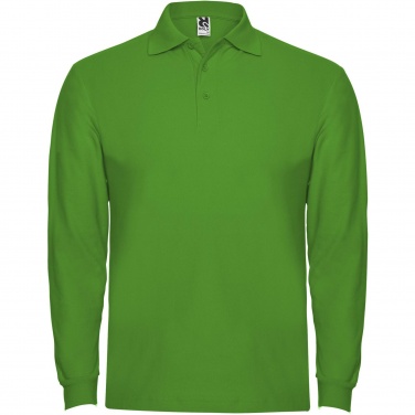 Logo trade corporate gift photo of: Estrella long sleeve men's polo
