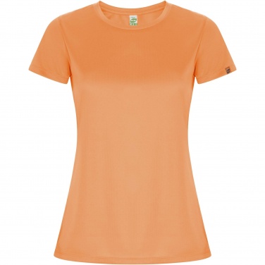 Logo trade promotional giveaway photo of: Imola short sleeve women's sports t-shirt