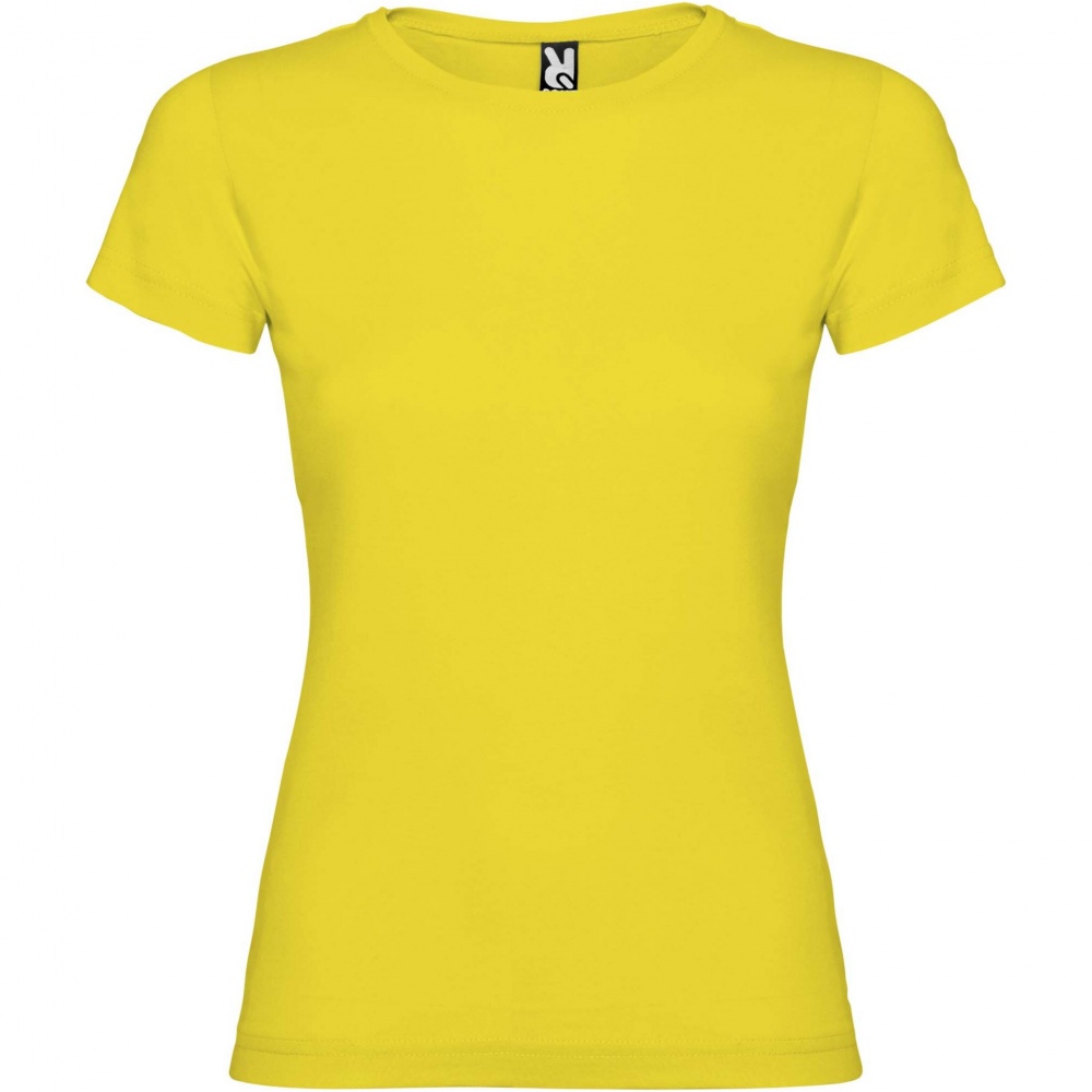 Logo trade promotional giveaways image of: Jamaica short sleeve women's t-shirt