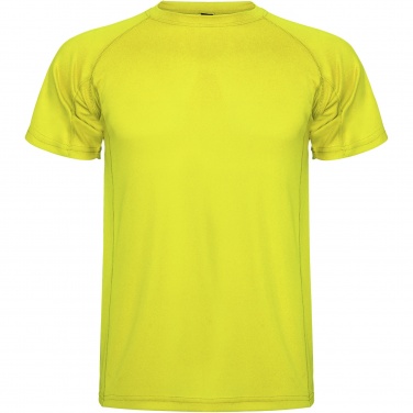 Logo trade promotional giveaways picture of: Montecarlo short sleeve kids sports t-shirt