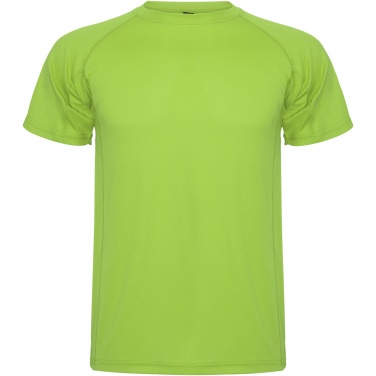 Logo trade promotional giveaways image of: Montecarlo short sleeve kids sports t-shirt