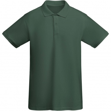 Logo trade promotional giveaways picture of: Prince short sleeve men's polo