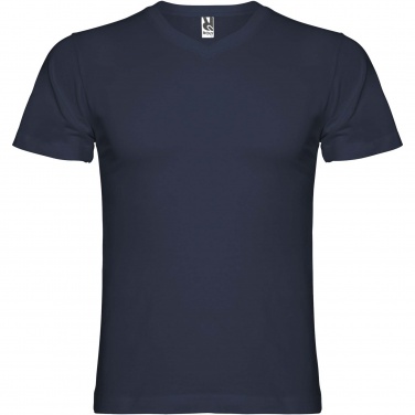 Logo trade promotional giveaways picture of: Samoyedo short sleeve men's v-neck t-shirt