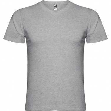 Logo trade promotional products image of: Samoyedo short sleeve men's v-neck t-shirt