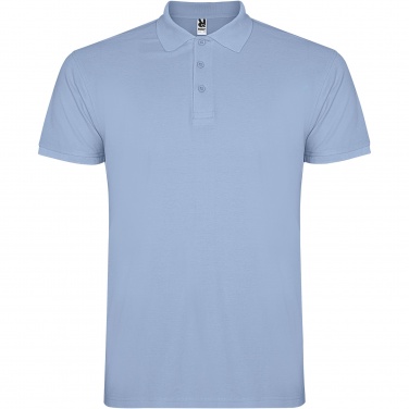 Logo trade promotional giveaways image of: Star short sleeve kids polo