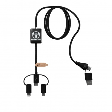 Logotrade corporate gift picture of: SCX.design C48 CarPlay 5-in-1 charging cable 
