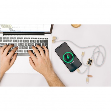 Logo trade business gifts image of: SCX.design C49 5-in-1 charging cable