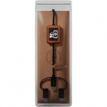 Logotrade promotional merchandise photo of: SCX.design C46 5-in-1 CarPlay cable