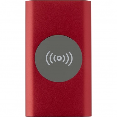 Logotrade corporate gifts photo of: Juice 4000 mAh Type-C recycled aluminium wireless power bank 