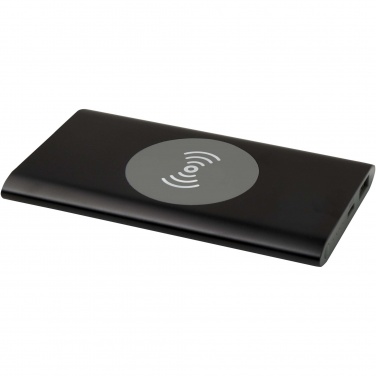 Logotrade promotional items photo of: Juice 4000 mAh Type-C recycled aluminium wireless power bank 