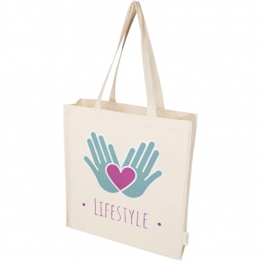 Logotrade promotional merchandise picture of: Orissa 180 g/m² organic full gusset tote bag 14L