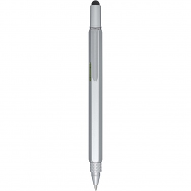 Logo trade promotional merchandise picture of: Dora recycled aluminium multifunctional pen