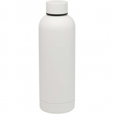 Logo trade promotional merchandise picture of: Spring 500 ml RCS certified recycled stainless steel copper vacuum insulated bottle