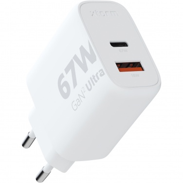 Logo trade promotional gifts picture of: Xtorm XEC067 GaN² Ultra 67W wall charger