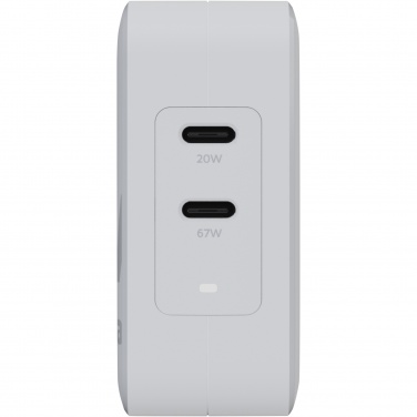 Logo trade advertising product photo of: Xtorm XVC2067 GaN Ultra 67W travel charger with 100W USB-C PD cable