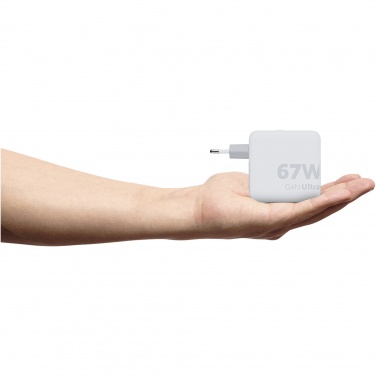 Logotrade promotional item picture of: Xtorm XVC2067 GaN Ultra 67W travel charger with 100W USB-C PD cable