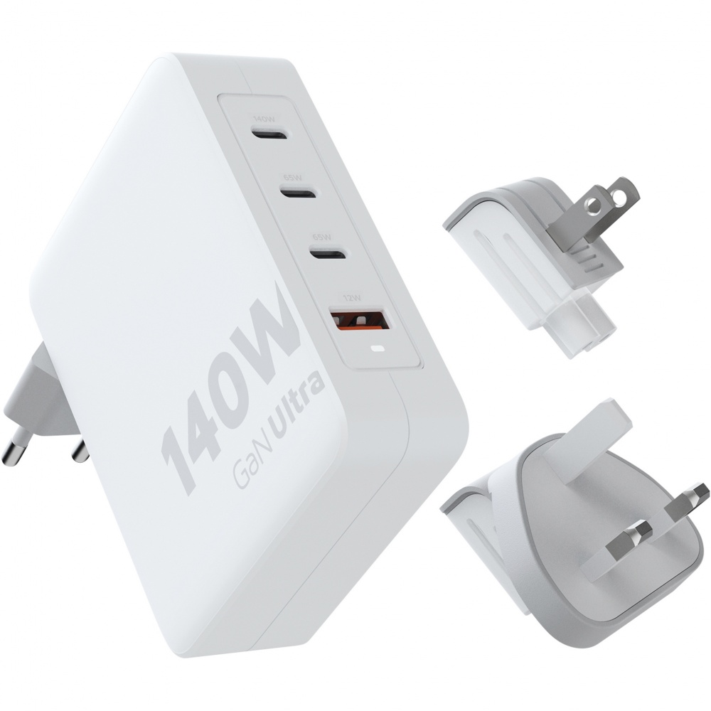 Logo trade promotional item photo of: Xtorm XVC2140 GaN Ultra 140W travel charger with 240W USB-C PD cable