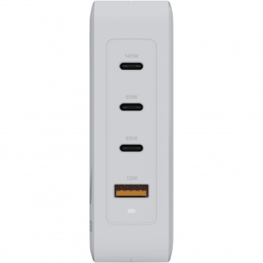 Logo trade promotional products image of: Xtorm XVC2140 GaN Ultra 140W travel charger with 240W USB-C PD cable