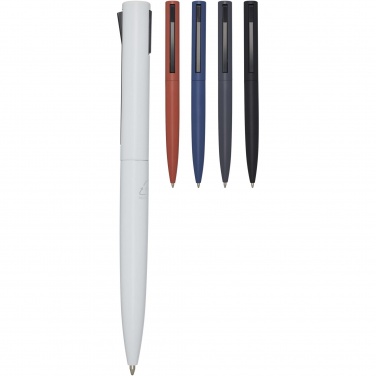 Logo trade business gifts image of: Juana recycled aluminium ballpoint pen