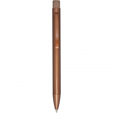 Logo trade advertising products image of: Beatriz recycled brass ballpoint pen
