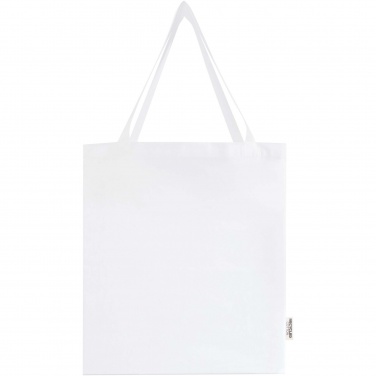 Logotrade promotional items photo of: Madras 140 g/m² GRS recycled cotton gusset tote bag