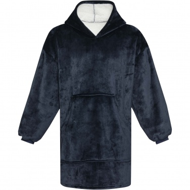 Logo trade corporate gifts image of: Denali GRS hoodie blanket
