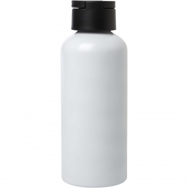 Logotrade promotional item picture of: Trinity 600 ml RCS certified recycled aluminium water bottle with RPET lid