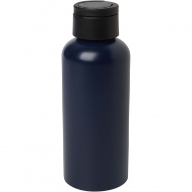 Logotrade advertising product image of: Trinity 600 ml RCS certified recycled aluminium water bottle with RPET lid