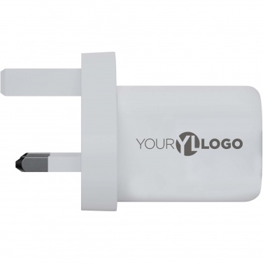Logotrade corporate gift image of: Xtorm XEC035 GaN² Ultra 35W wall charger - UK plug