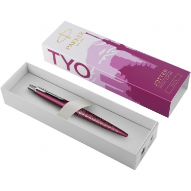 Logotrade corporate gift picture of: Parker Jotter SE Global Icons colour trim ballpoint pen