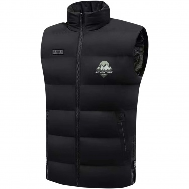 Logo trade advertising products picture of: SCX.design G01 heated bodywarmer with power bank