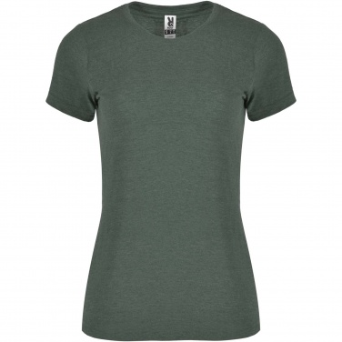 Logo trade corporate gifts image of: Fox short sleeve women's t-shirt
