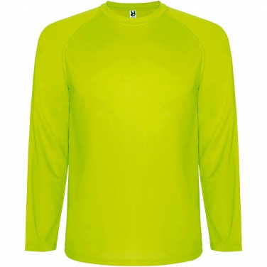 Logo trade promotional gifts image of: Montecarlo long sleeve kids sports t-shirt