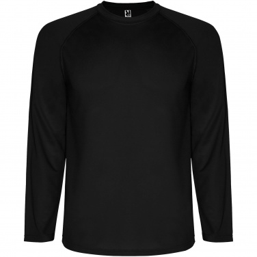 Logo trade promotional item photo of: Montecarlo long sleeve kids sports t-shirt