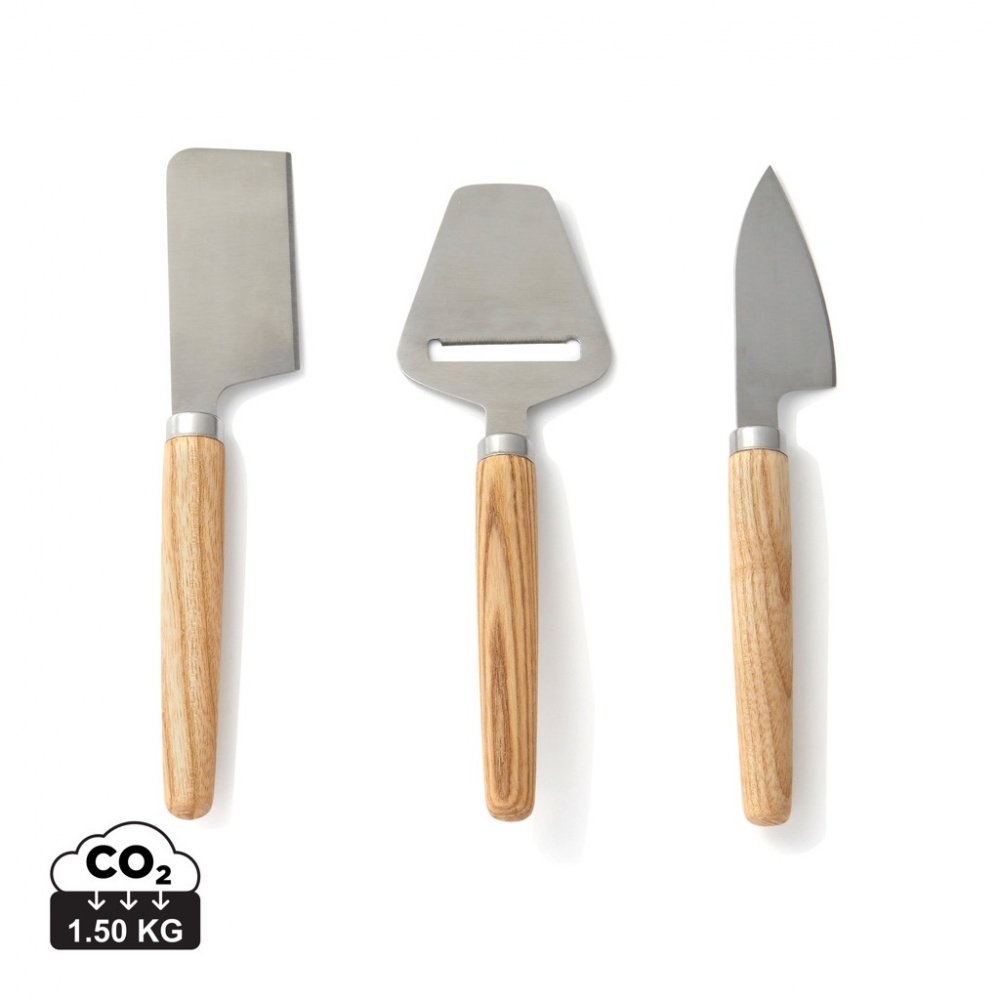Logo trade promotional gifts image of: VINGA Retro cheese set
