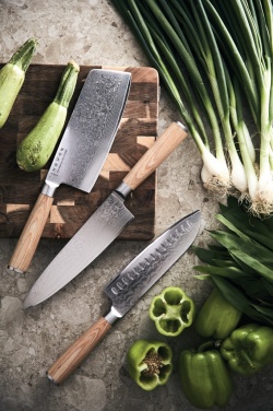 Logo trade promotional products image of: VINGA Hattasan Damascus Santoku knife