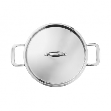 Logo trade corporate gifts image of: VINGA Baron copper saucepan