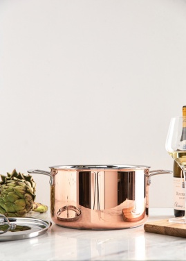 Logotrade advertising product image of: VINGA Baron copper saucepan