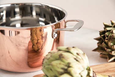 Logo trade corporate gift photo of: VINGA Baron copper saucepan