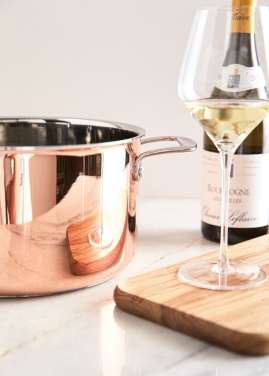 Logotrade advertising product image of: VINGA Baron copper saucepan