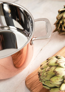 Logo trade business gift photo of: VINGA Baron copper saucepan